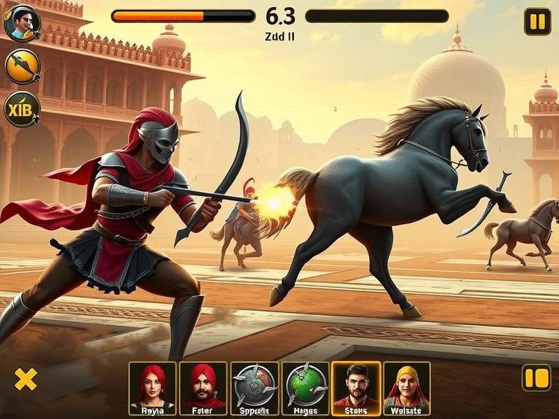 Bijapur Warrior Ace gameplay showing combat